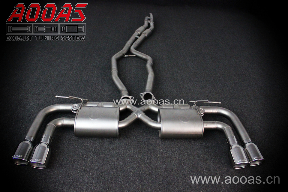 2013 Porsche Cayenne US Version 3.0T All SS304 / Valvetronic Catback System